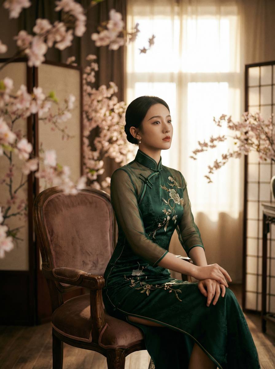 抖阴旗袍写真视频拍摄记录